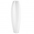 Vase, model RIGA, mundblæst glas - hvid opal glas