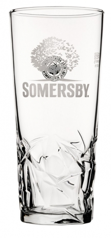 Somersby cider med logo