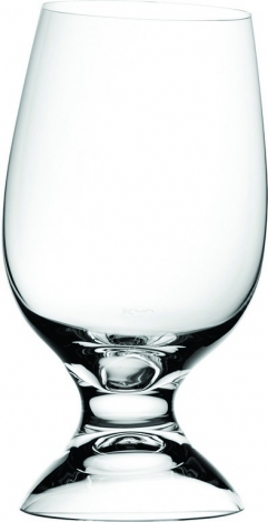 NUDE - Red or White vandglas - håndlavet krystal