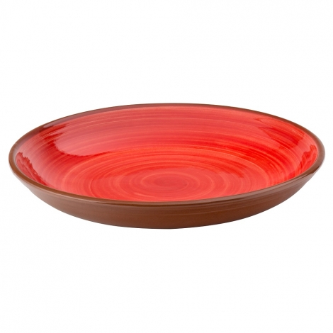 SALSA rød skål coupe - 24 cm