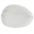 Pebble platter med hvid sten effekt