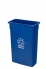 Trimline Recycle Blue Container 87L