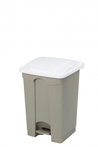 White Step-On Container 45.4L