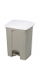 White Step-On Container 68L
